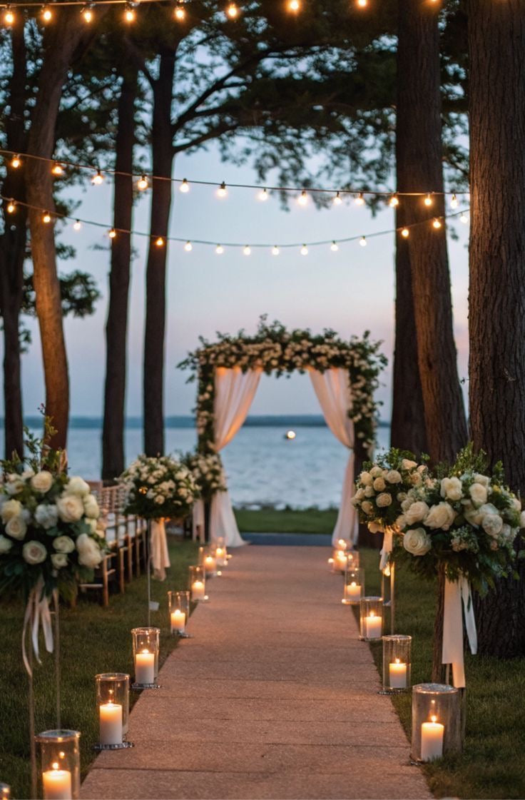 Escenario Floral Premium para Bodas – Alma Green