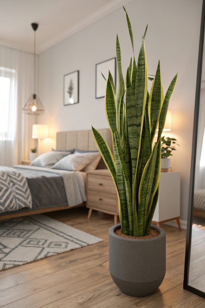 🌿 Sansevieria: La planta que cuida tu aire y tu energía (Grande - Large)