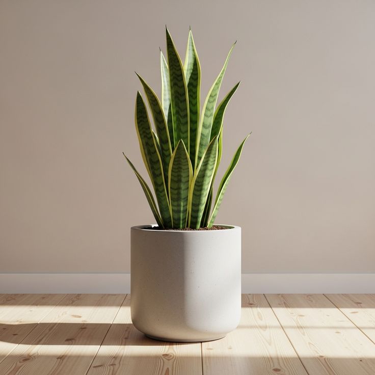 🌿 Sansevieria: La planta que cuida tu aire y tu energía (Grande - Large)